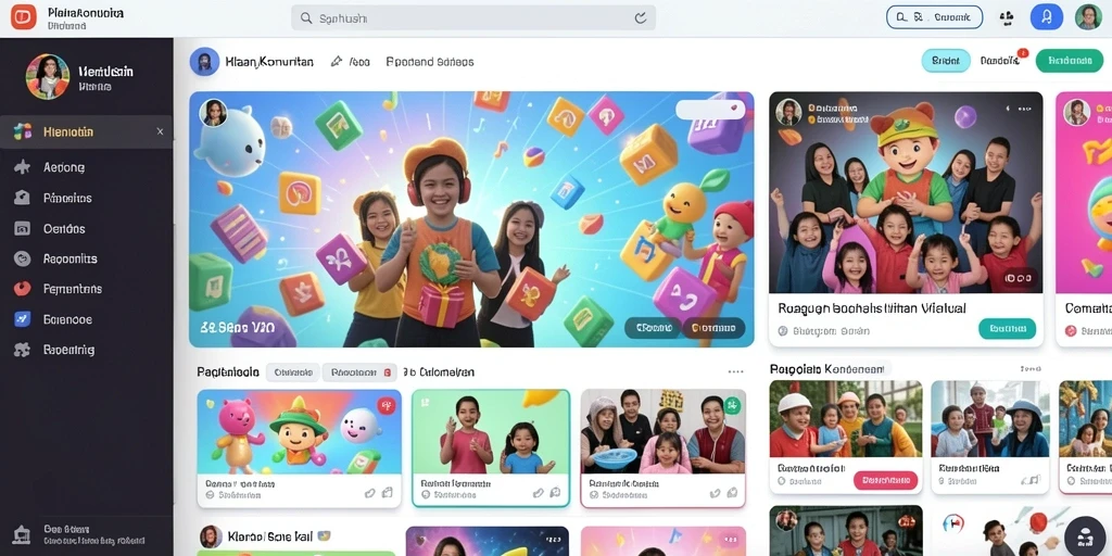 Tampilan utama game GT108 yang memikat dan informatif.