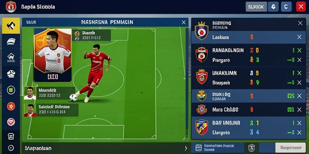 Tampilan antarmuka pengguna yang menarik dan intuitif.