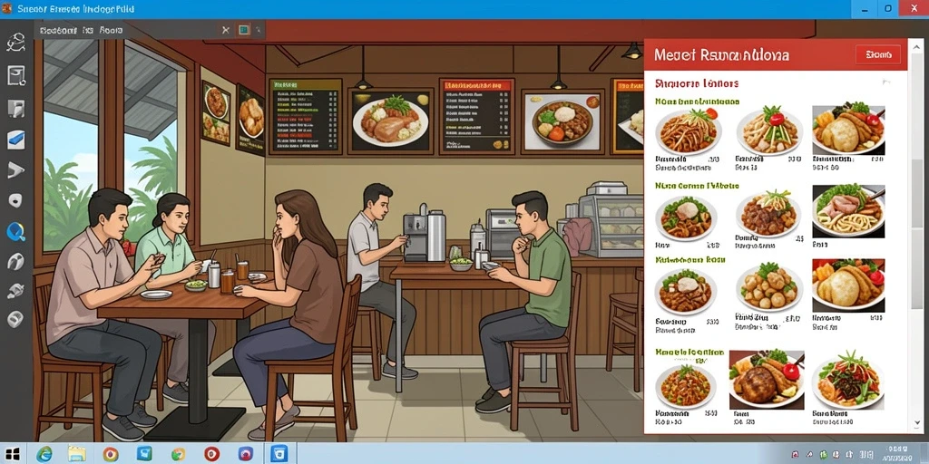 Tampilan awal aplikasi JOKO4D yang menarik dan intuitif.