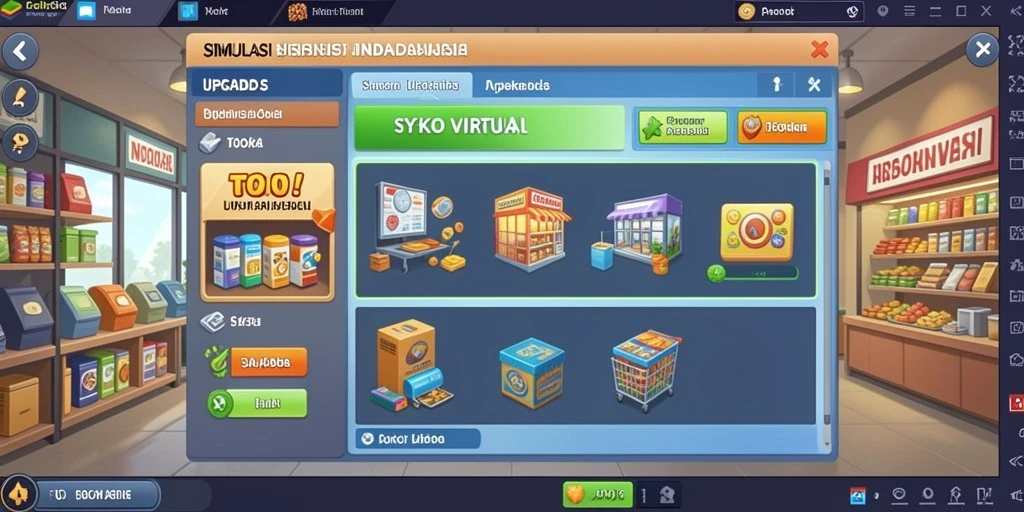 Tampilan awal yang menawan dan penuh warna.